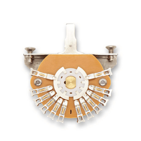 Oak Grigsby Style Super Switch 5 Way 5 Position 4 Pole Double Wafer - Parts - WM Guitars