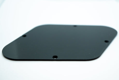 Parallelogram Back Plate (Black) - Parts - WM Guitars