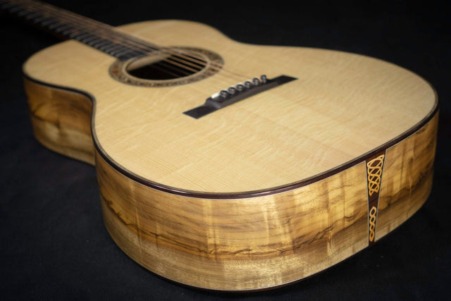 Patrick James Eggle Etowah Unique Myrtlewood & Spruce Acoustic Guitar - Acoustic Guitars - Patrick James Eggle