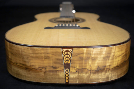 Patrick James Eggle Etowah Unique Myrtlewood & Spruce Acoustic Guitar - Acoustic Guitars - Patrick James Eggle