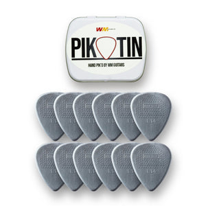 PikTin by WM Guitars 12x Dunlop Nylon Max Grip Picks (Multiple Sizes) - Picks - WM Guitars