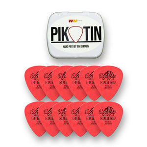 PikTin by WM Guitars 12x Dunlop Tortex Standard Picks (Multiple Sizes) - Picks - WM Guitars