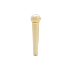 Plastic Bridge Pin (Cream) x 1 - Parts - WM Guitars