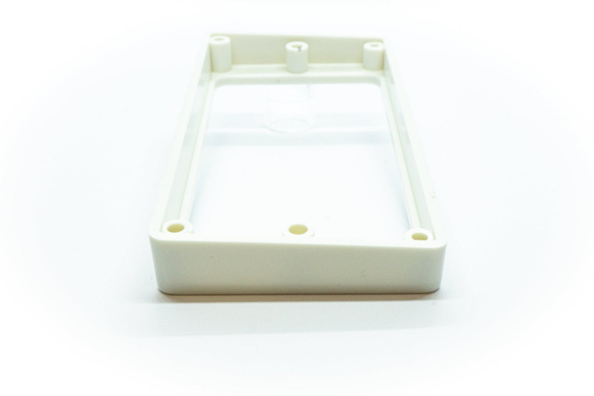 Plastic Humbucking Pickup Rings (White) - WM Guitars