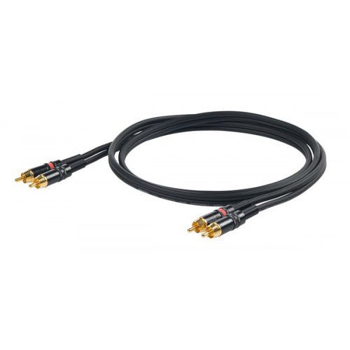 Proel Challenge Series Audio Cables (2x RCA - 2x RCA) - Cables - Proel