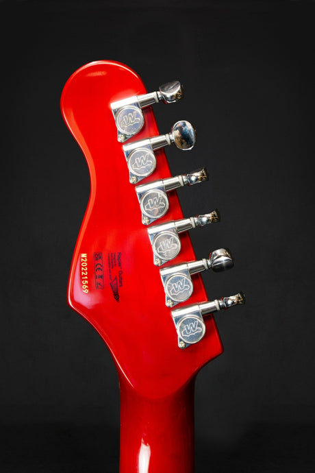 Rapier Deluxe Thru Red Electric Guitar - Electric Guitars - Rapier