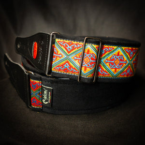 RightOn! Hafa Red Guitar & Bass Strap - Straps - RightOn!
