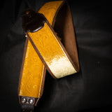 RightOn! Jazz Guitar & Bass Strap - Fiore Gold - Straps - RightOn!