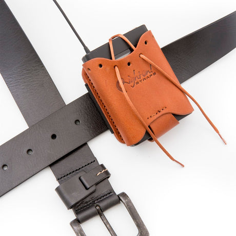 RightOn! Leather Wireless Transmitter Pocket - Slides - RightOn!