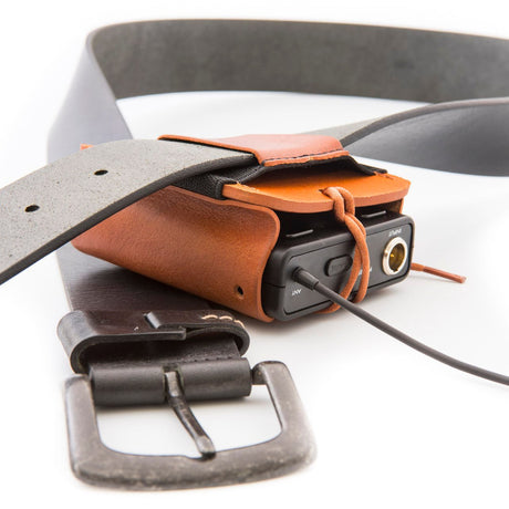 RightOn! Leather Wireless Transmitter Pocket - Slides - RightOn!