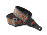 RightOn! Standard Plus Woodstock II Vegan Guitar & Bass Strap - Straps - RightOn!