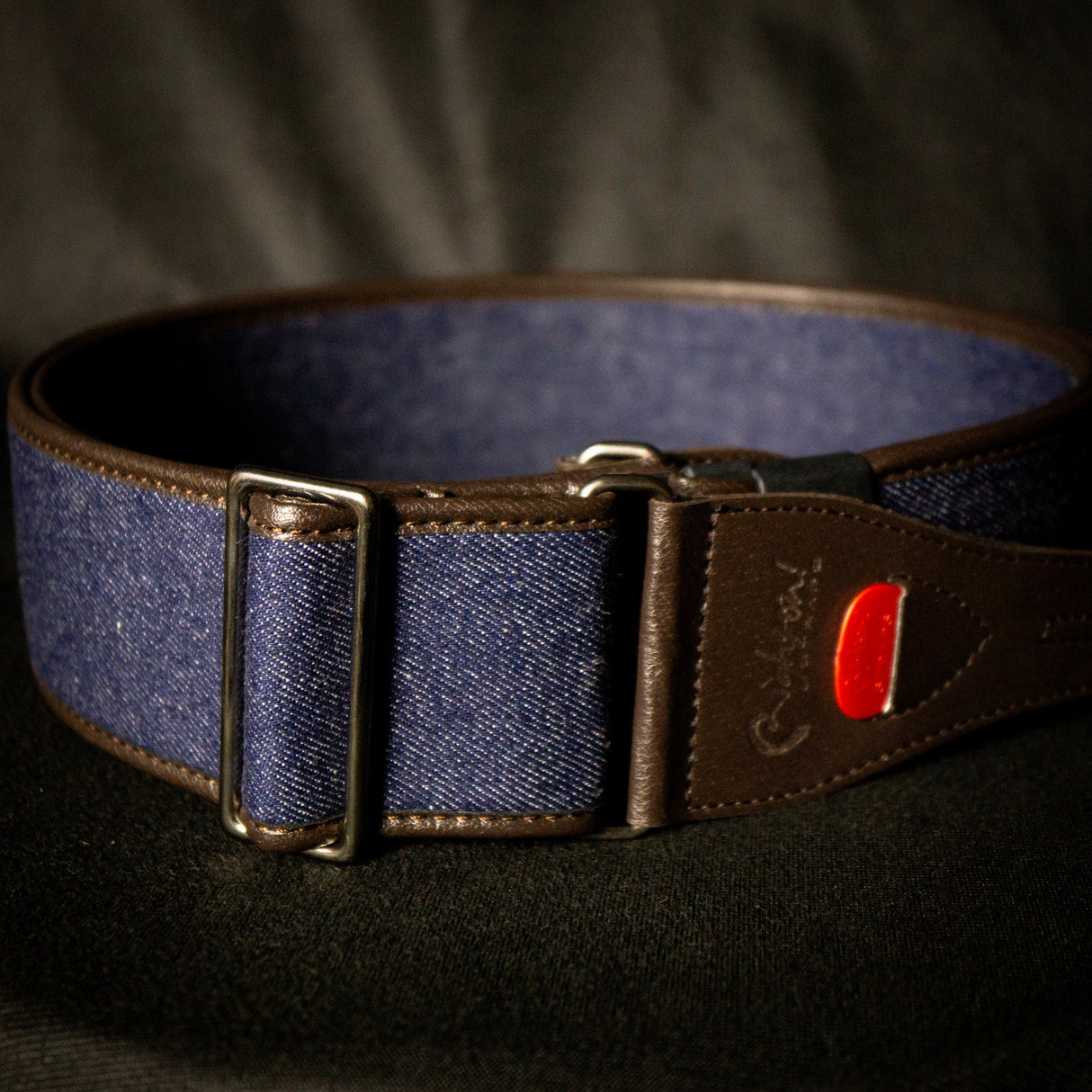 RightOn! Talisman Denim Blue Guitar Strap - Straps - RightOn!