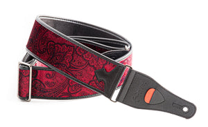 RightOn! Talisman Paisley Velvet Red - Straps - RightOn!