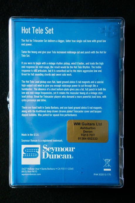 Seymour Duncan 'Hot Tele' Guitar Pickup Set for Telecasters - Pickups - Seymour Duncan