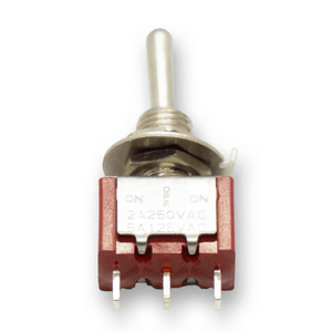 SPDT ON/OFF/ON Mini Toggle Switch (3 Pole) - Parts - WM Guitars