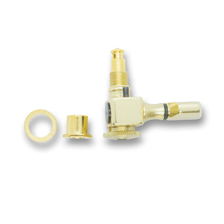 Sperzel Locking Machine Heads (6 In - Line Left Side) Satin Gold - Parts - Sperzel