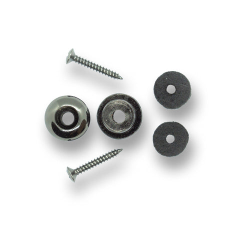 Strap Buttons and Fittings - Mushroom (Various Finishes) - Parts - WM Guitars