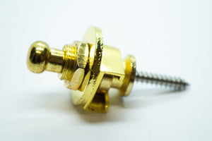 Strap Lock (Gold) - Parts - WM Guitars