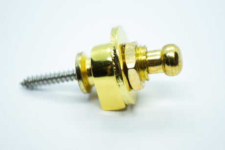 Strap Lock (Gold) - Parts - WM Guitars