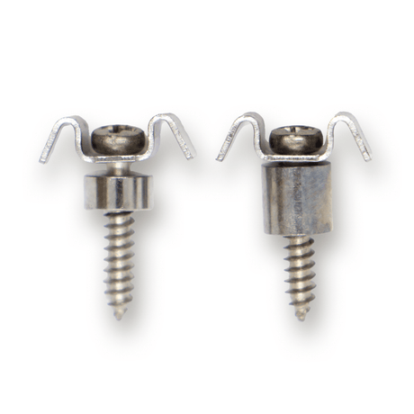 String Retainer Tree (Folded Chrome) x 2 - WM Guitars