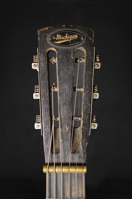 The Michigan Branded Resonator Slide Guitar ca. 1920's (Pre - Owned) - Acoustic Guitars - The Michigan Brand