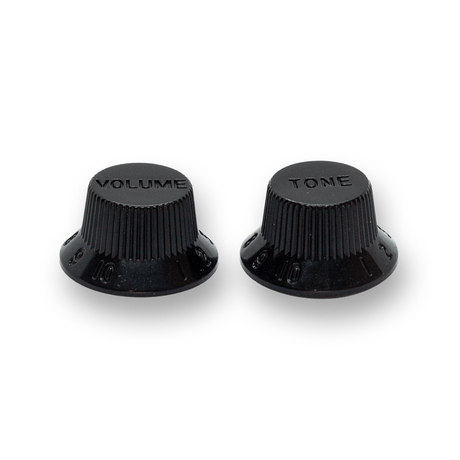 Top Hat Pot Knobs Strat Style (Various Colours) - Parts - WM Guitars