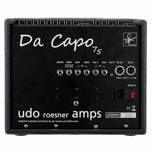 Udo Roesner Da Capo 75 Acoustic Guitar Amp - Amps - Udo Roesner