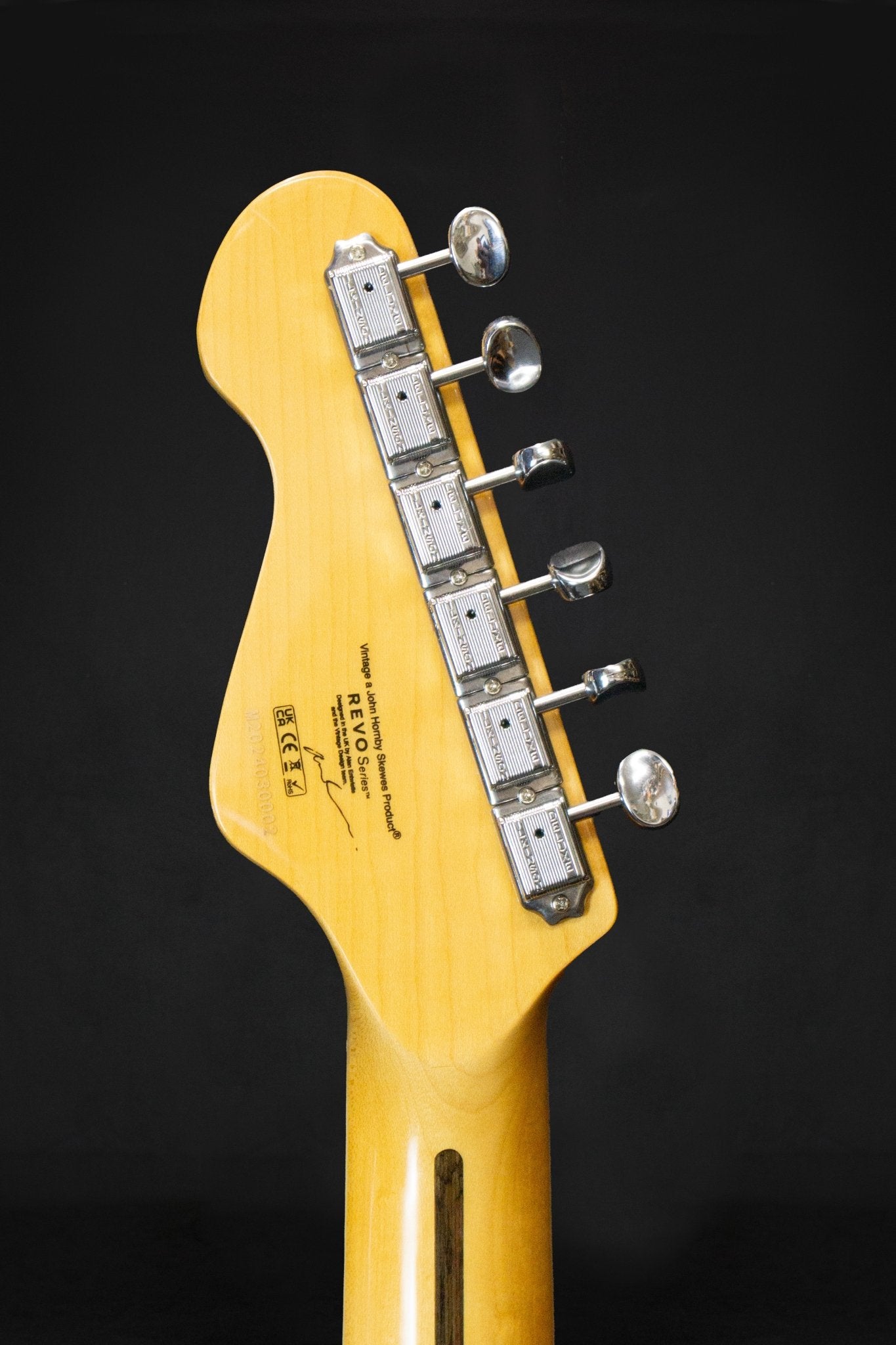 Vintage REVO Series 'Deluxe' Guitar Greenburst - Electric Guitars - Vintage