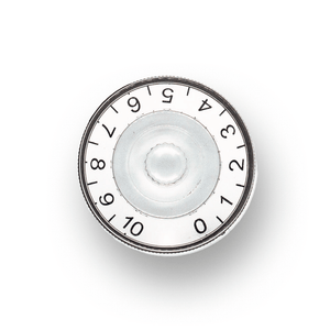 Vintage Speed Knob with Rubber Grip Ring x2 (Various Colours) - Parts - WM Guitars