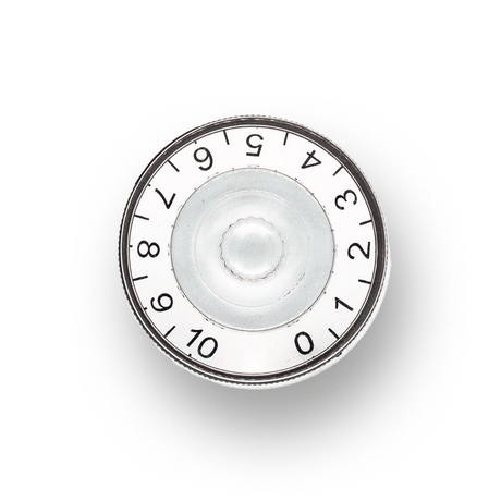 Vintage Speed Knob with Rubber Grip Ring x2 (Various Colours) - Parts - WM Guitars