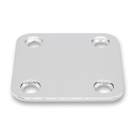Vintage Style Neck Plate & Screws Set (Chrome or Gold) - Parts - WM Guitars