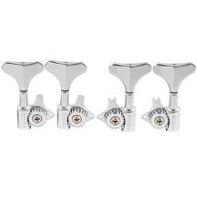 Wilkinson 2R2L 20:1 Ratio Open Gear Bass Machine Heads - Parts - Wilkinson