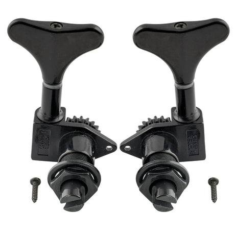 Wilkinson 2R2L 20:1 Ratio Open Gear Bass Machine Heads - Parts - Wilkinson