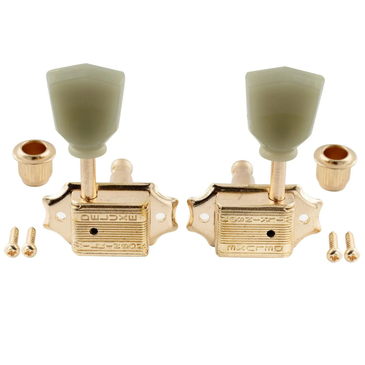 Wilkinson 3R3L 15:1 Ratio Semi Closed Deluxe Vintage Style Machine Heads - Parts - Wilkinson