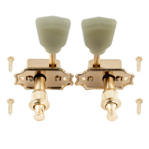 Wilkinson 3R3L 15:1 Ratio Semi Closed Deluxe Vintage Style Machine Heads - Parts - Wilkinson