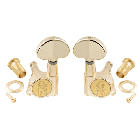 Wilkinson 3R3L 19:1 Ratio E - Z - LOK Full Sealed Guitar Machine Heads - Parts - Wilkinson