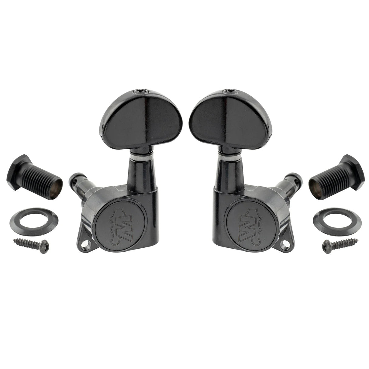 Wilkinson 3R3L 19:1 Ratio E - Z - LOK Full Sealed Guitar Machine Heads - Parts - Wilkinson