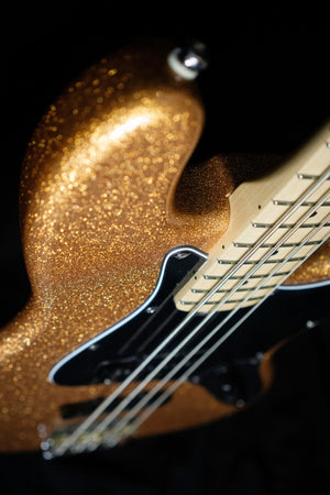 Woodstock J-Standard Bass Bronze Sparkle - Bass Guitars - Woodstock