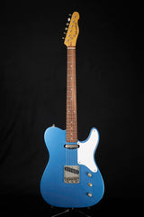 Woodstock 'Old Boy T Pelham Blue' with Vintage Gigbag - Electric Guitars - Woodstock