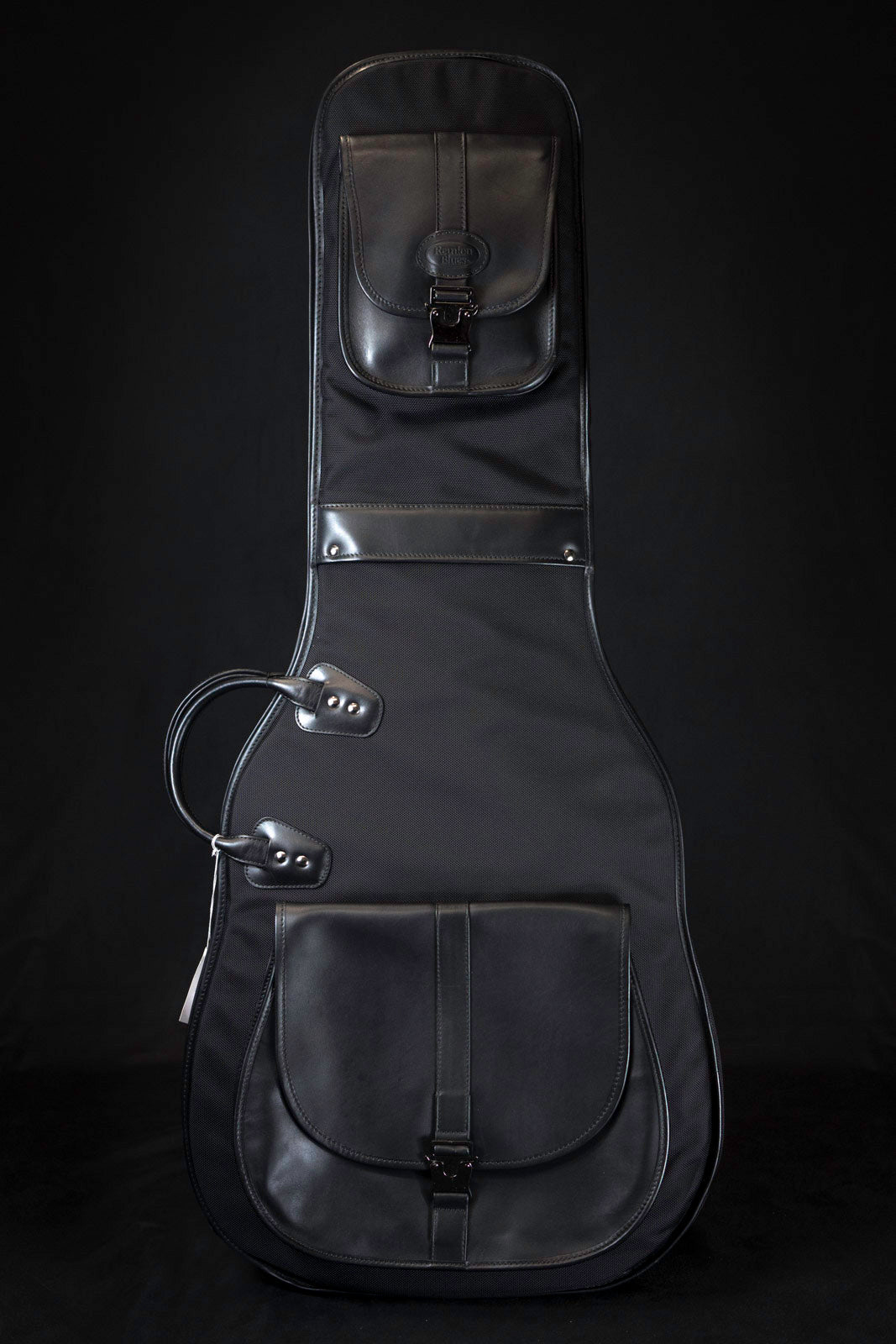 Woodstock 'Old Boy T Pelham Blue' with Vintage Gigbag - Electric Guitars - Woodstock