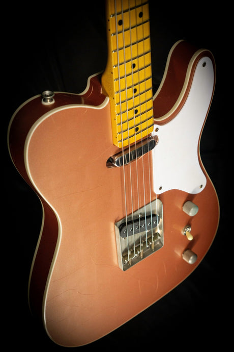 Woodstock 'Old Boy' Tele Shoreline Gold - Electric Guitars - Woodstock