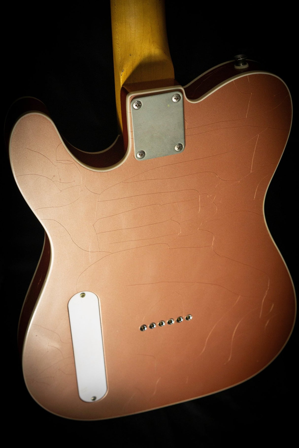 Woodstock 'Old Boy' Tele Shoreline Gold - Electric Guitars - Woodstock