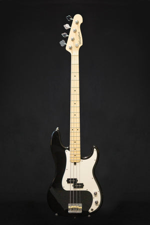 Woodstock P - Standard Bass 'Rock for. Ukraine' Black - Bass Guitars - Woodstock