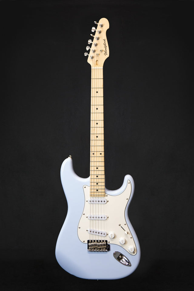 Woodstock S Standard Pacific Blue Electric Guitar - Electric Guitars - Woodstock