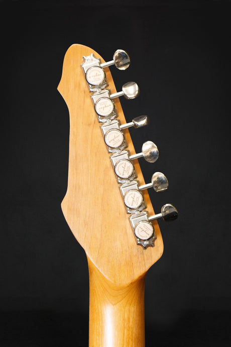 Zona Sulis Custom Petrol Blue Metallic Handmade Electric Guitar - Electric Guitars - Zona